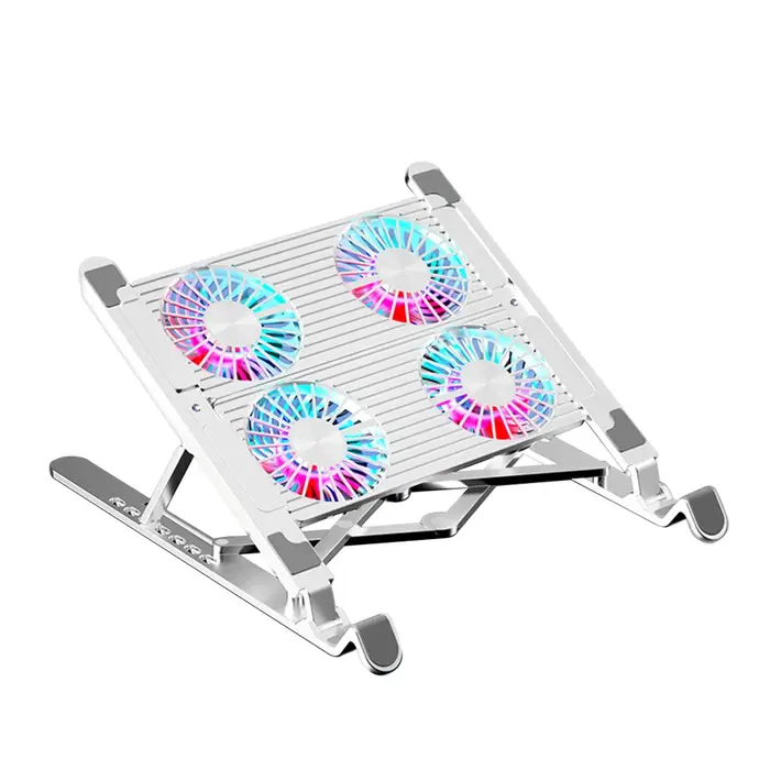 Support de refroidissement pour ordinateur portable avec 2/4 ventilateurs