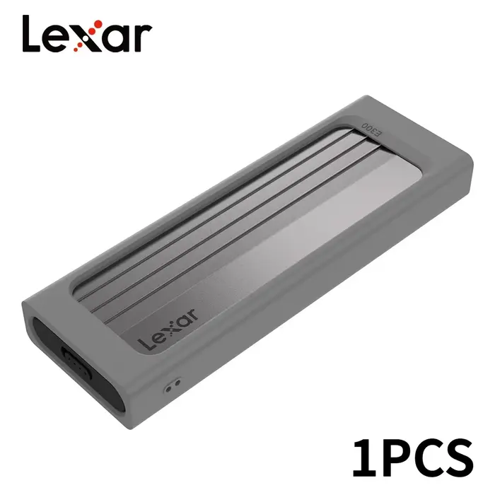 Boîtier SSD Lexar E300 M.2 USB 3.2 Gen 2 Type C, boîtier de disque dur externe mobile pour SSD NVMe 