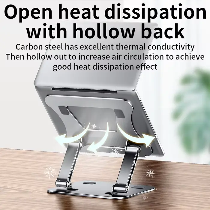 Support de tablette de téléphone réglable en alliage d'aluminium
