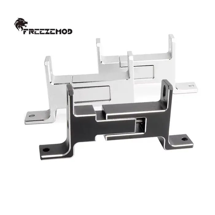 Refroidisseur externe EZEMOD, support de refroidisseur externe, refroidissement par eau, support de support, traitement CNC T1