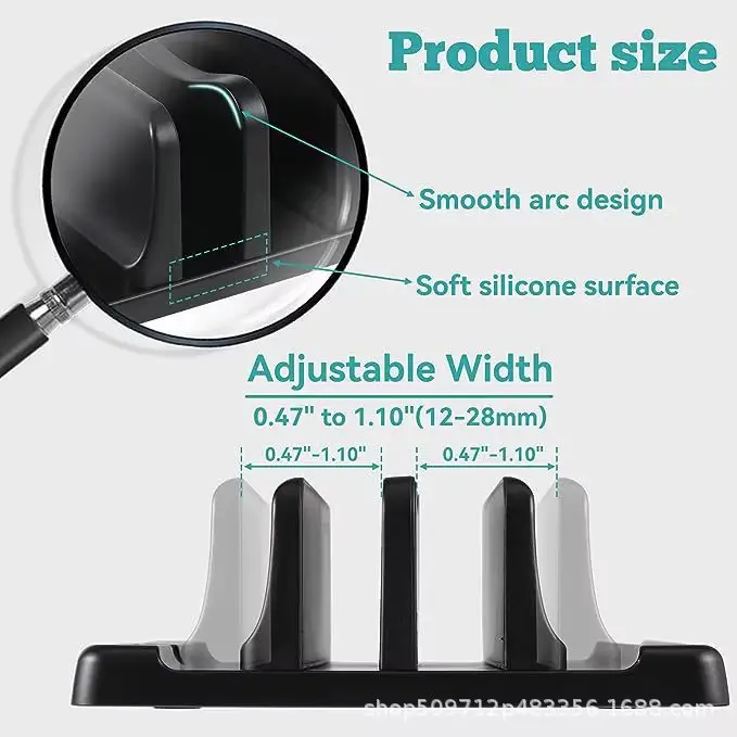 Support vertical pour ordinateur portable