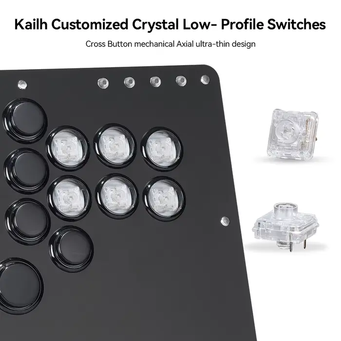 Haute42- COSMOX Fighting Hitbox Manette de jeu pour PC/PS3/PS4/PS5 Switch Steam