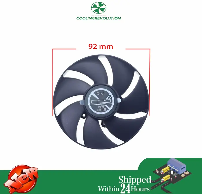 Ventilateur de carte graphique 92MM AD4A31K06 pour RTX 4070 RTX4070 FE