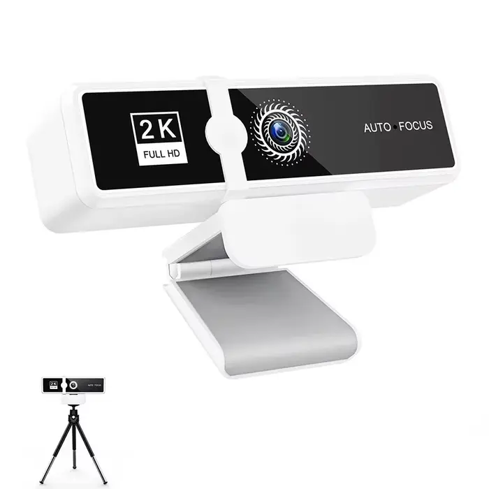 Webcam Full HD 4K Pro 4000x3000, caméra en direct pour réunion de bureau, PC, ordinateur portable, t