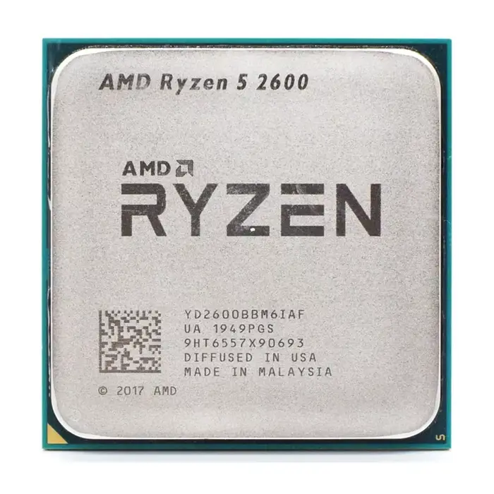 Processeur de jeu pour ordinateur de bureau AMD R5 2600 6C 12T 3.4GHz AM4