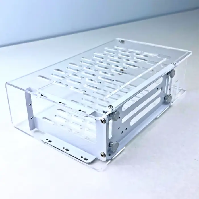 EGPU – carte graphique externe pour ordinateur portable, Base de support métallique + cadre en acryl
