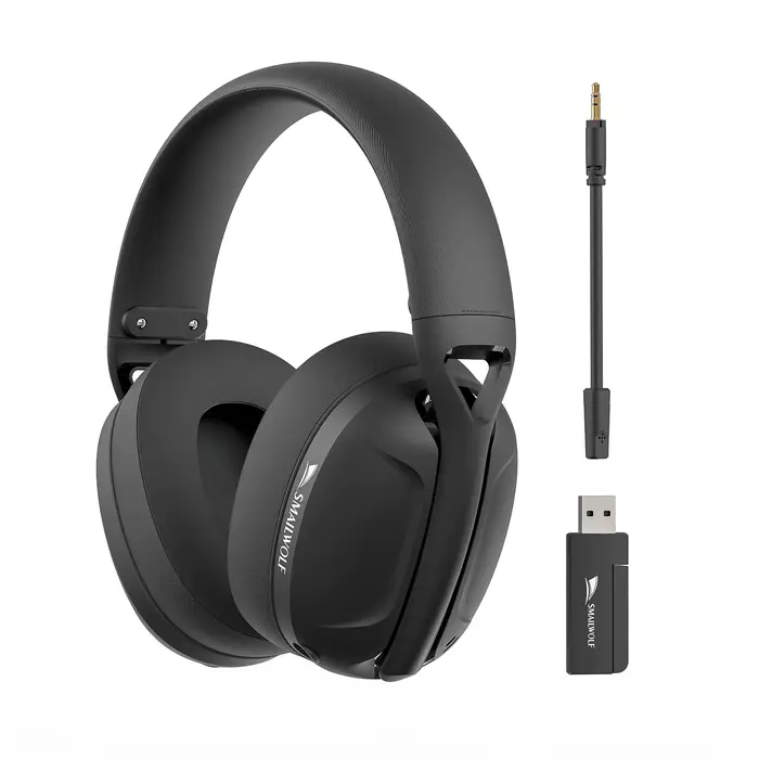SMAILWOLF L80 Bluetooth sans fil filaire trois modes casque de jeu ordinateur portable maison