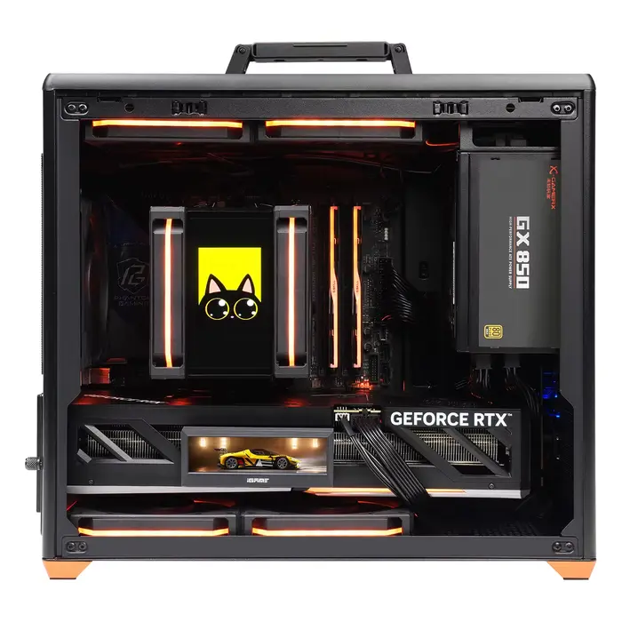 Boîtier PC X-GAMERX P80 ITX MATX avec côté transparent