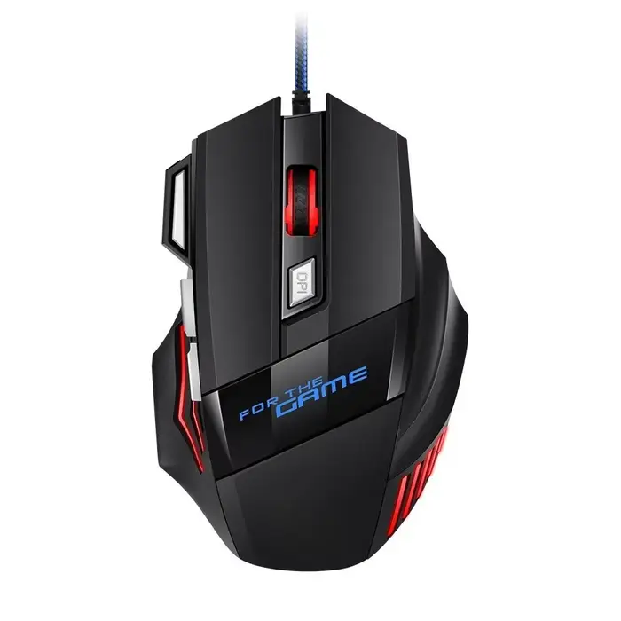 1 PC nouvelle souris de jeu USB hyperspeed rvb rétro-éclairé souris de jeu ergonomique 7D Esports so