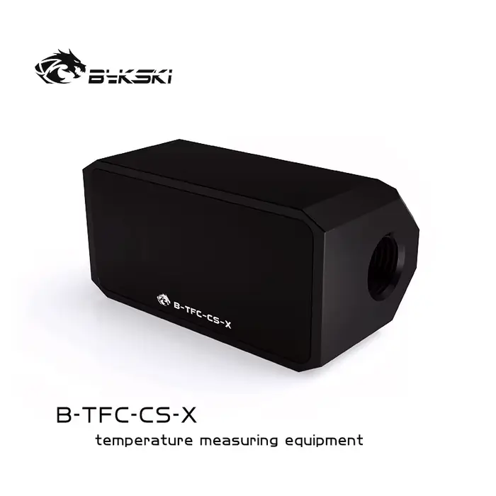 Bykski B-TFC-CS-X V3 PC liquide refroidisseur débitmètre thermomètre débit température 3 en 1 moniteur de refroidissement par eau affichage OLED numérique