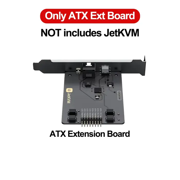JetKVM IP-KVM Version Carte TF Open Source Gestion à distance sur IP Dispositif d'extension de contrôle de bureau Mac/Win/Linux