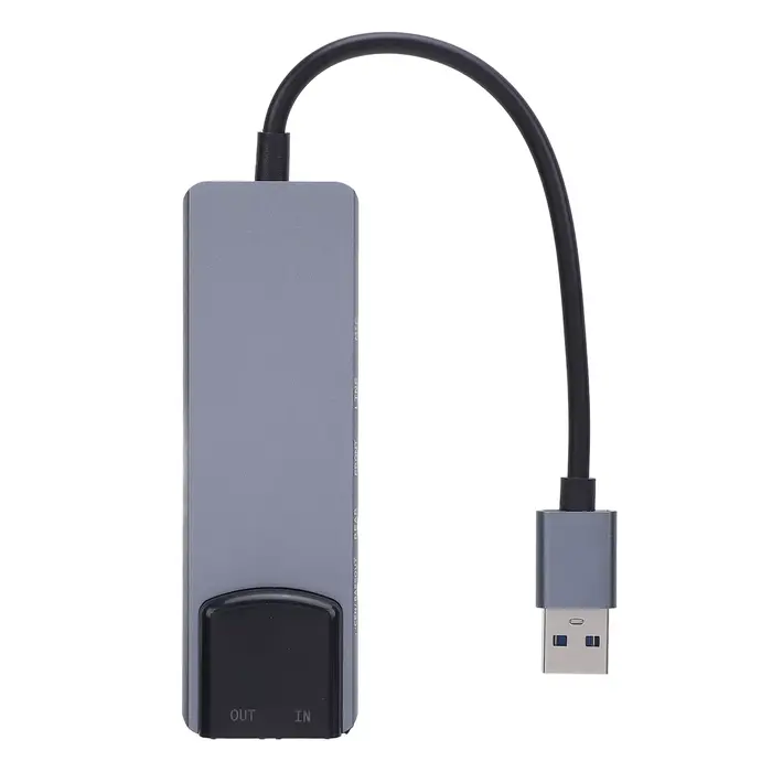 Carte son externe USB, compatible avec plusieurs systèmes, prise en charge du mixage 5.1 7.1 canaux,