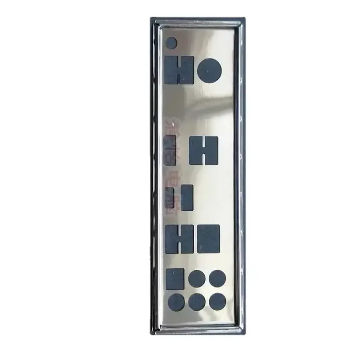 Pour MPG X570 GAMING PLUS et X570-A PRO IO I/O Shield BackPlate Bracket Chassis Baffle