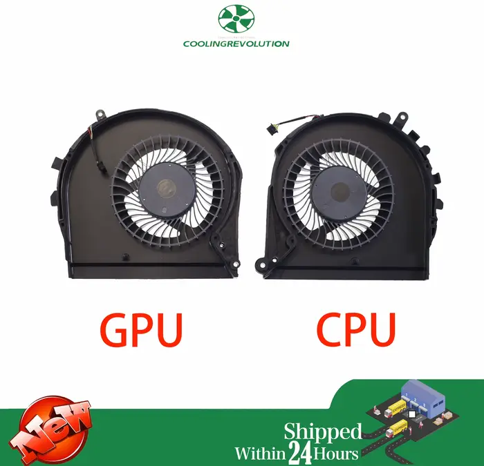 Ventilateurs de refroidissement pour ordinateur portable, ventilateur de carte graphique CPU GPU, po