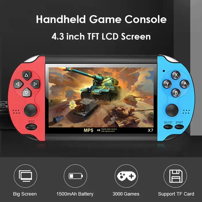 Console de jeu vidéo portable rétro