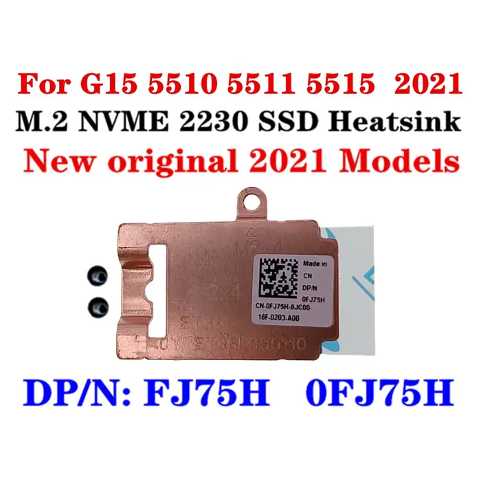 Support de carte de stockage SSD M.2 NVME 2230 2280 pour ordinateur portable de jeu G15 5510 G15 5515 5511
