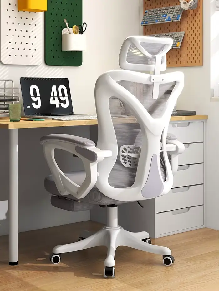 Chaise d'ordinateur de jeu, chaise de bureau confortable pour hommes, bureau rotatif, chaise de jeu 