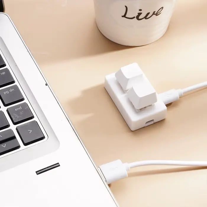 Mini clavier USB à 2 touches