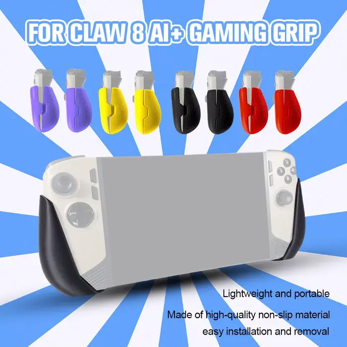 Pour The Claw 8 AI + poignée de jeu ergonomique antidérapante