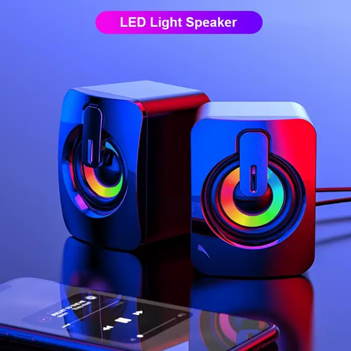 Hautréusd'ordinateur avec lumière LED pour ordinateur de bureau