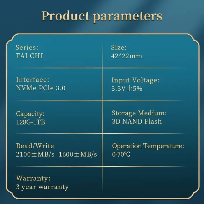 HUADISK M 2 NVMe SSD 512GB 256gb 128GB M.2 2242 Nvme PCIe 2242 SSD 1 to disque SSD interne pour Oran