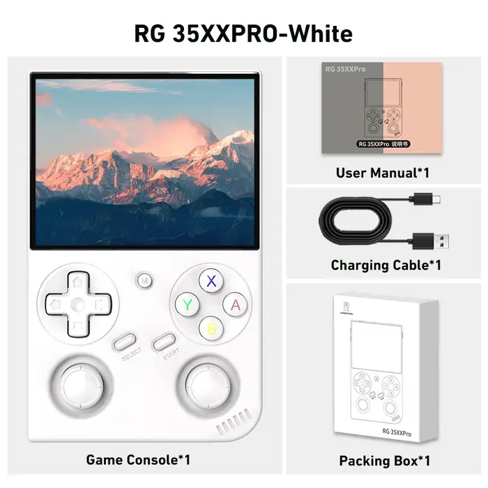 Anbernic – Console de jeu portable rétro RG35XX Pro