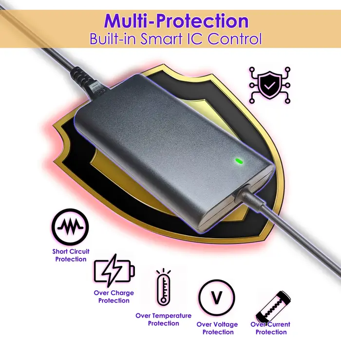 Chargeur universel pour ordinateur portable 65W
