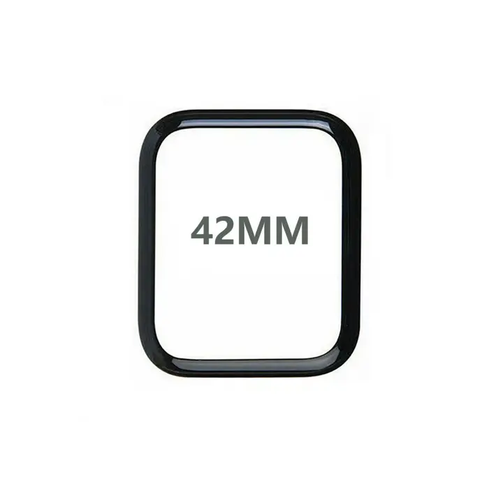 Kit de réparation de colle UV de remplacement de couvercle en verre LCD avant précis pour Apple Watch série 2/3/4/5/6 38mm 42mm 40mm 44
