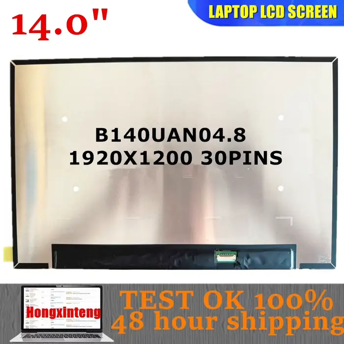 Écran d'ordinateur portable IPS 14,0 pouces 1920x1200, 30 broches, 16:10, matrice d'affichage sans f