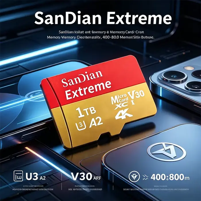 Carte Micro TF V30 Classe 10 Grande Capacité 2026 – Offre Spéciale – Plusieurs Tailles Disponibles pour Ordinateurs de