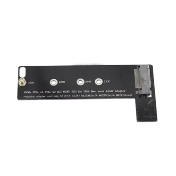 F3KE pour M.2 NVME NGFF SSD AHCI RISER CARD ADAPTER pour M pour To pour Mini 2014