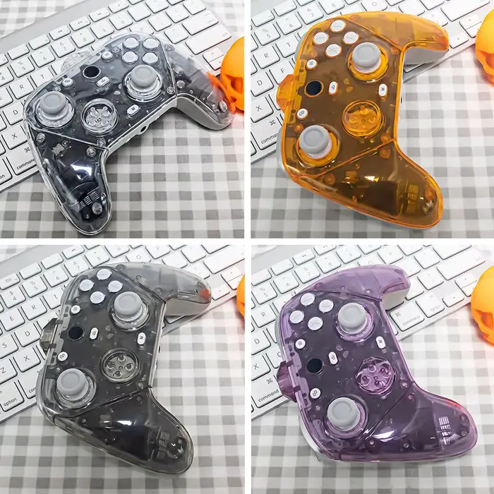Panneau de remplacement transparent pour manette de jeu GameSir G7 Pro version PC