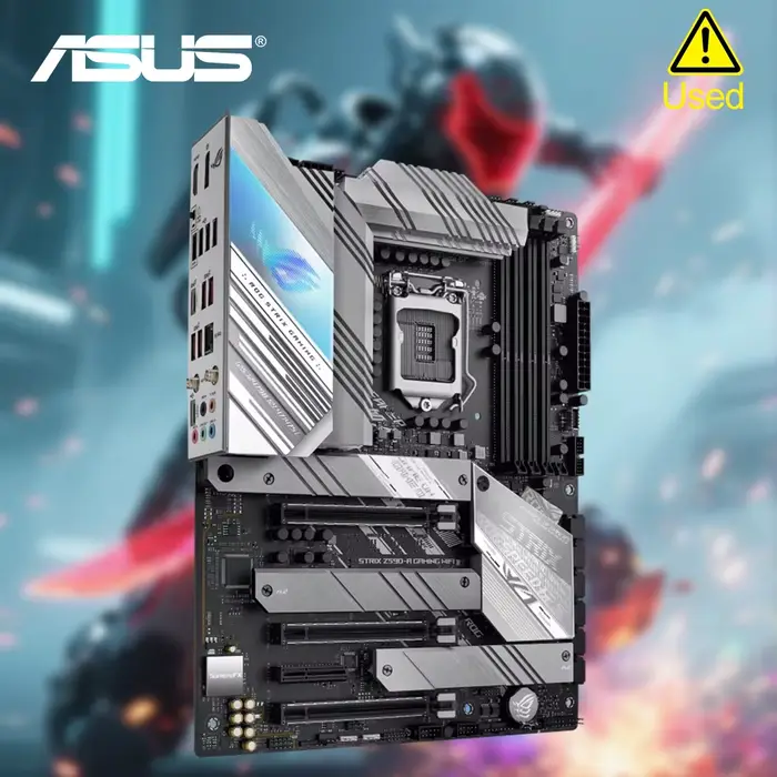 ASUS ROG Strix Z590-A Gaming WiFi 6 LGA 1200 (Intel 11e/10e génération) ATX White Scheme Carte mère 