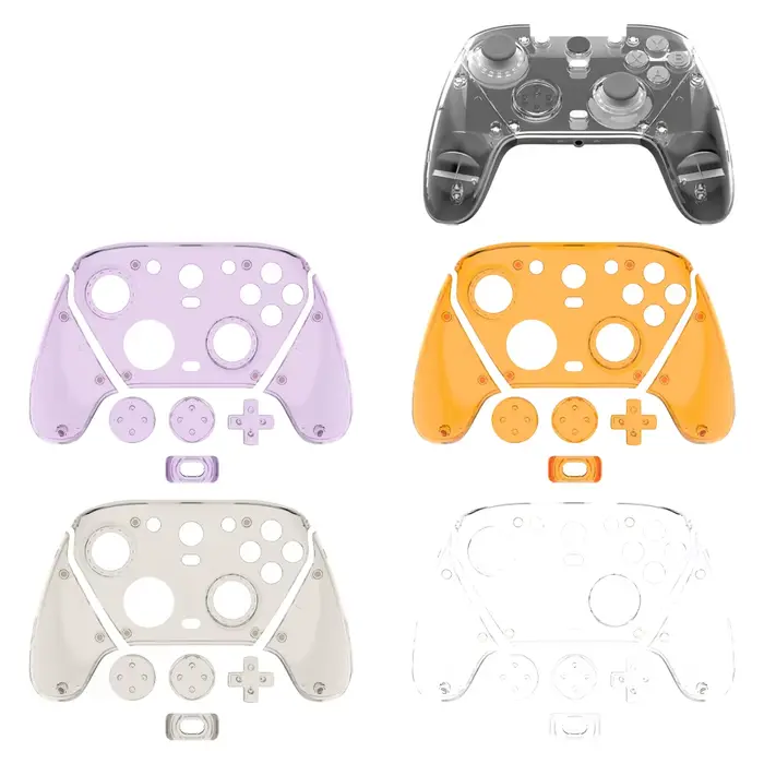 Panneau de remplacement minimaliste Transparent pour contrôleur de jeu GameSir G7 Pro