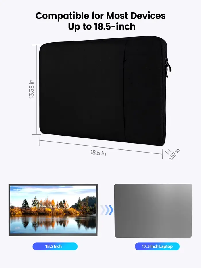 Housse de protection UPERFECT pour écran portable 18