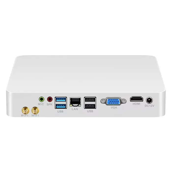 Mini PC XCY Intel N100 I7 4500U I5 4200U Ordinateur de bureau Win11/Win10/Linux Affichage HDMI VGA WiFi Gigabit Ethernet 6x ports USB