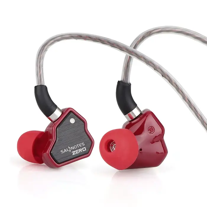 7Hz Salnotes zéro HiFi 10mm pilote dynamique dans l'oreille écouteur IEM métal Composite diaphragme 