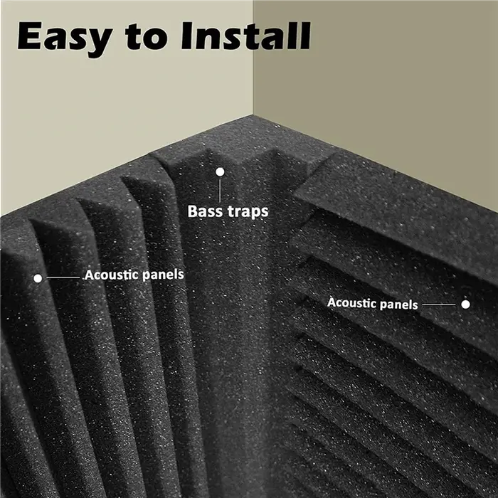 Paquet de A06F-64 panneaux de mousse acoustique