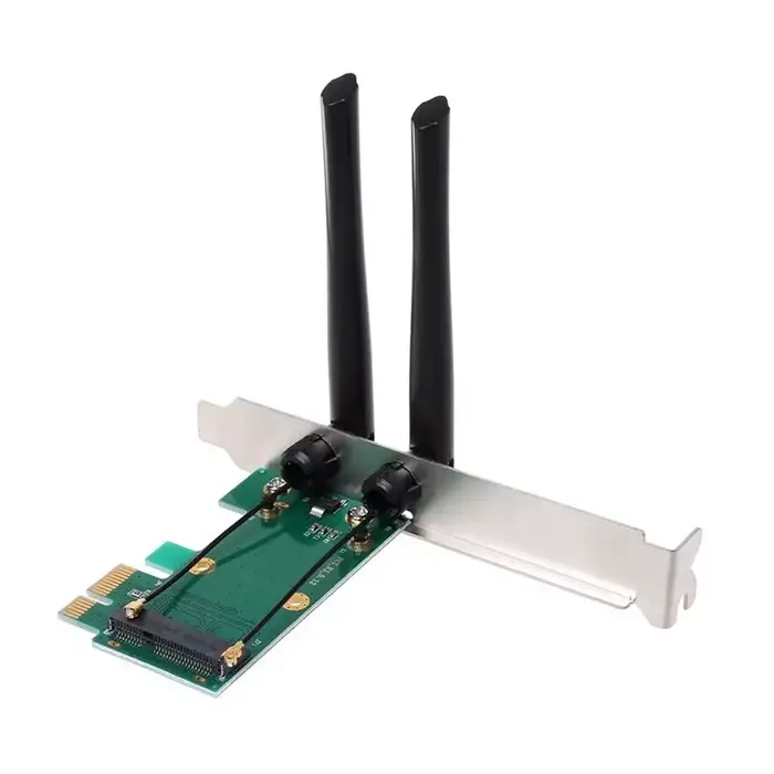 Carte sans fil WiFi Mini PCI-E Express vers adaptateur