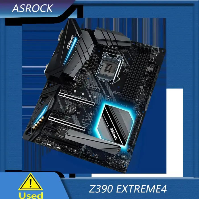 Asrock Z390 extreme4 Prise carte mère LGA 1151 DDR4 SATA3