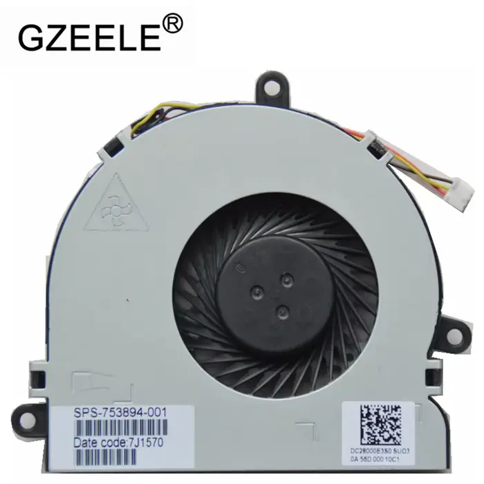 Nouveau ventilateur pour ordinateur portable Dell Inspiron 15 15R 17 17R 3521 3721 5521 5535 5721 pour HP TPN-C116 C117 TPN-C113 15-r 250 G3 246 G3