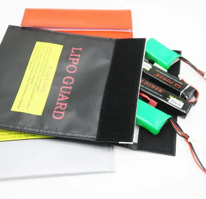 Sac de sécurité pour batterie LiPo RC, ignifuge et étanche, de haute qualité, sac de Charge de garde