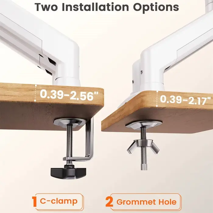 Support double écran pour écrans de 13″ à 32″