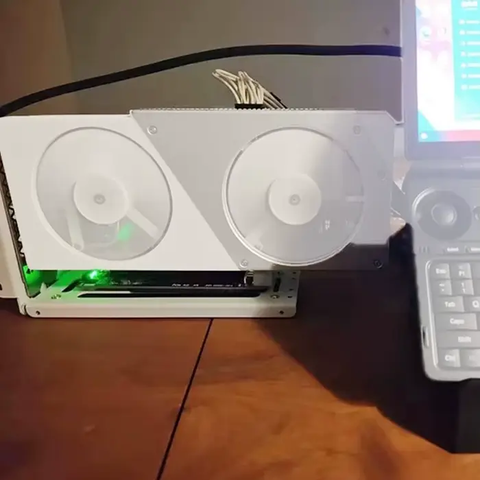 ABKJ-pour Oculink/M.2 Nvme carte graphique externe ordinateur portable EGPU boîtier GPU Dock PCIE 4.0 X4 Gen4 ordinateur portable carte d'extension GDP