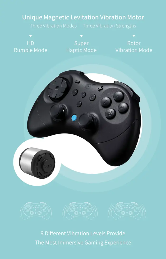 Contrôleur de jeu sans fil GuliKit Elves 2 Pro pour Switch 2