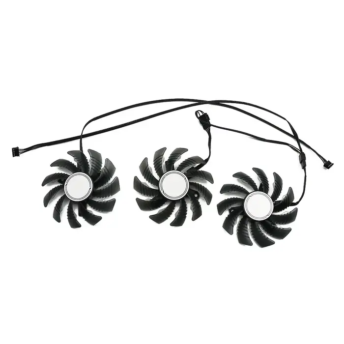 3 pièces/lot PLD08010S12HH RTX3060 78MM 4PIN pour Gigabyte RTX 3050 3060 3060TI GAMING OC ventilateur de refroidissement de carte graphique