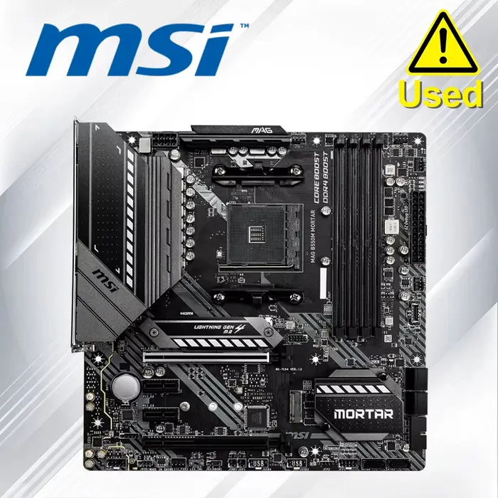 MSI AM4 AMD Micro ATX carte mère MAG B550M MORTAR AM4 AMD B550 Micro ATX AMD carte mère