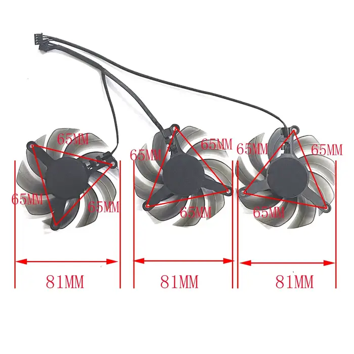 Ventilateur graphique TH8015S2H-PCC01 pour cartes graphiques Gainward RTX 3060TI