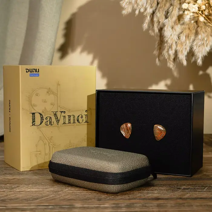 HiFiGo DUNU x Gizaudio DaVinci 2DD + 4BA écouteurs intra-auriculaires hybrides avec câble de fiches 