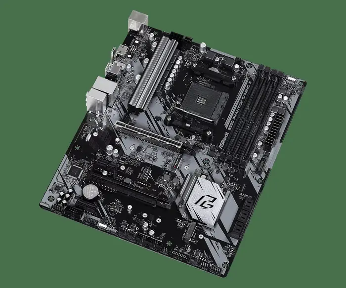 Kit de carte mère ASRock B550 Phantom Gaming 4 avec processeur Ryzen 5 5500